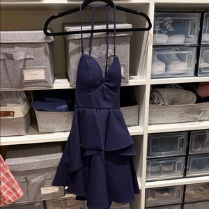 Angel Biba Midnight Blue Dress